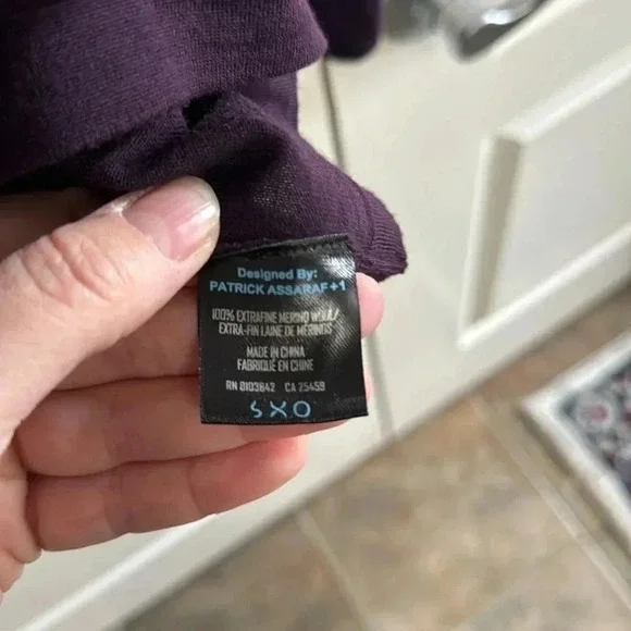 Patrick Assaraf merino wool sweater - Picture 4 of 5